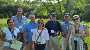 Happy APGA members from Cape Fear Botanic Garden, Dawes Arboretum, Mt Cube Centre, Fairchild Botanic Garden and Pittsburgh Botanic Garden